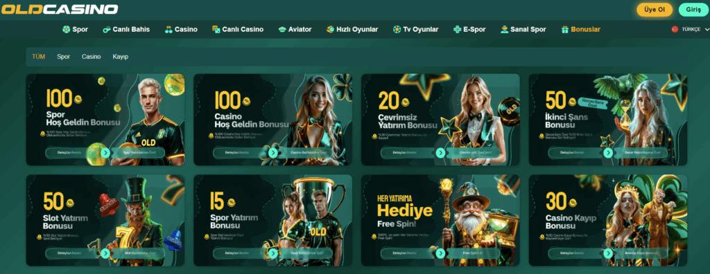 Oldcasino Bonus