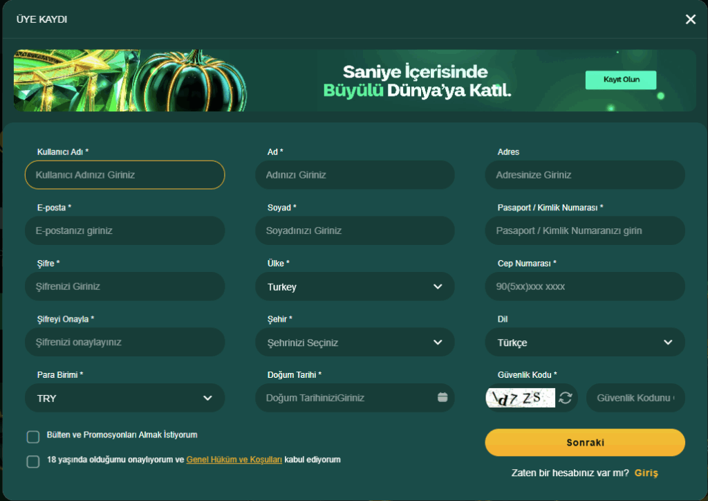 Oldcasino Giriş