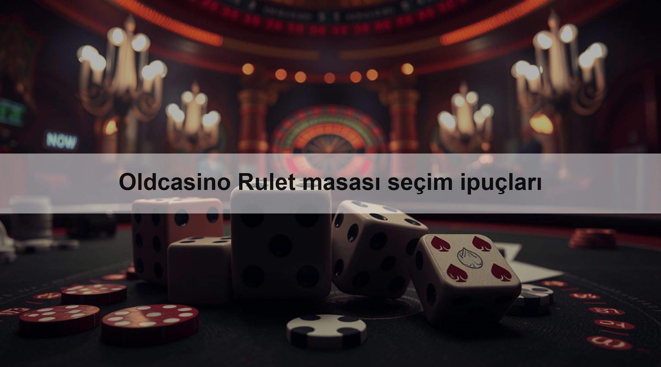 Oldcasino Rulet masası seçim ipuçları