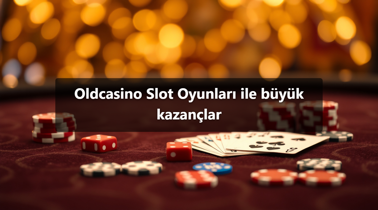 Oldcasino Slot Oyunları ile büyük kazançlar